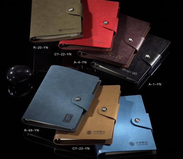 绒面扬州记事本定制批发