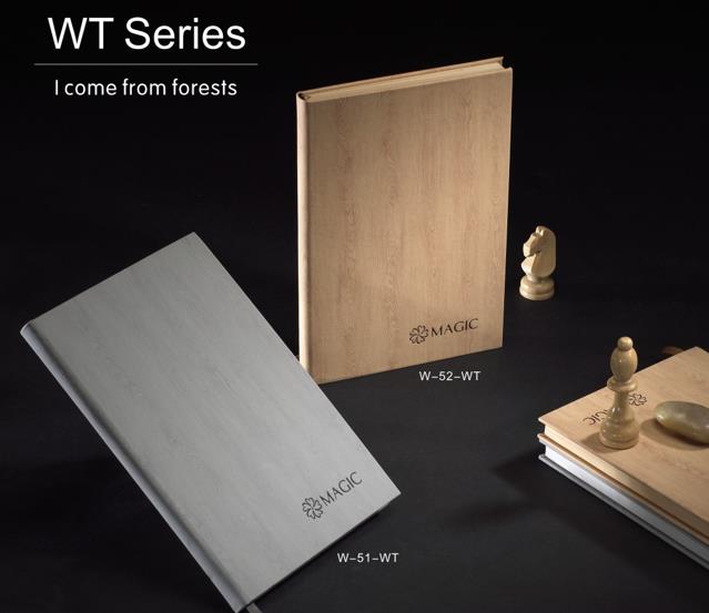 昆山木纹皮质记事本定制加印logo